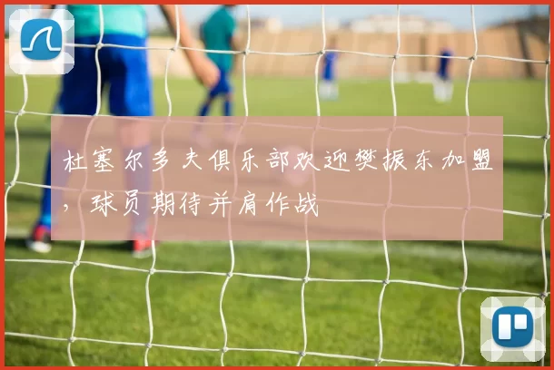 杜塞尔多夫俱乐部欢迎樊振东加盟，球员期待并肩作战