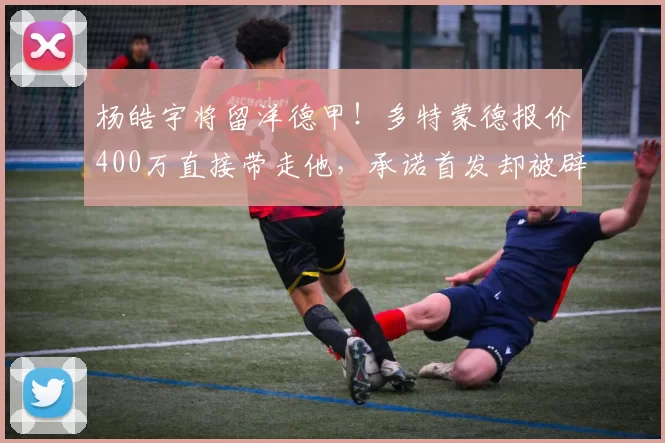 杨皓宇将留洋德甲！多特蒙德报价400万直接带走他，承诺首发却被辟谣_刘诚宇_徐皓阳_赛季